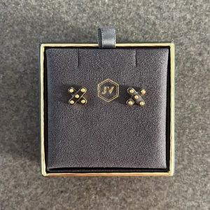 Julie Vos SoHo Demi X Stud Earrings